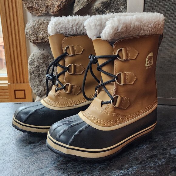 Sorel CARIBOU Waterproof Boots Size 5 - Picture 2 of 15